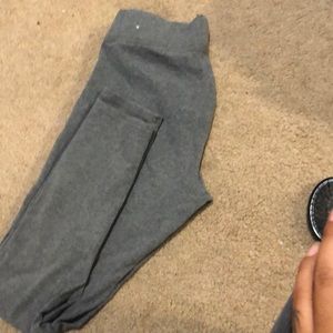 Gray shirt leggings